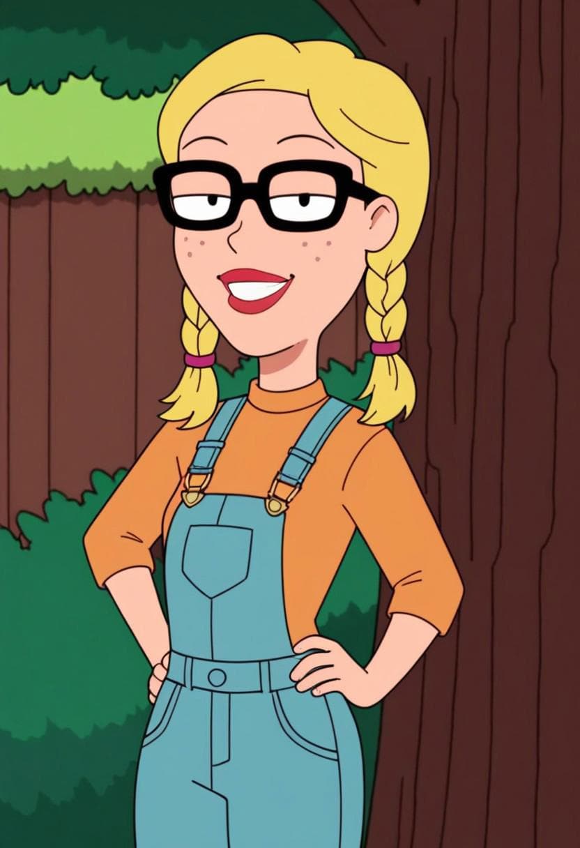 Lorelei (American Dad! and OC by zro5um)