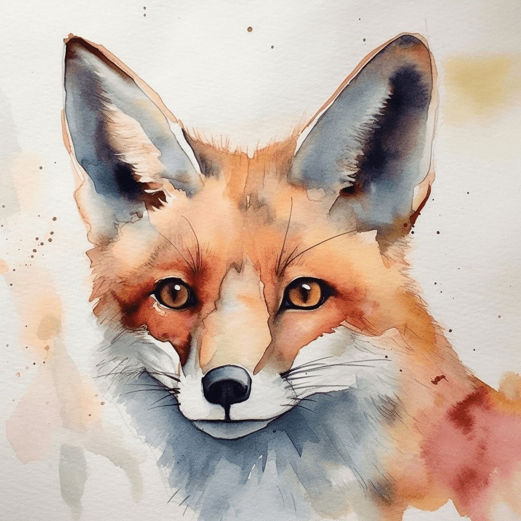 AI generated: random animal watercolor