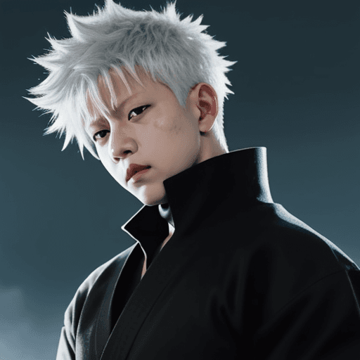 AI generated:  gojo satoru jujutsu kaisen anime