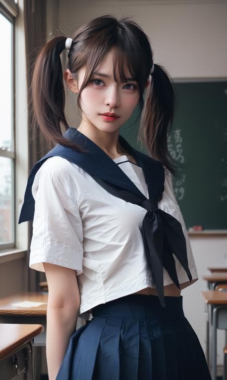 A girl looks like Fujisaki Nagi