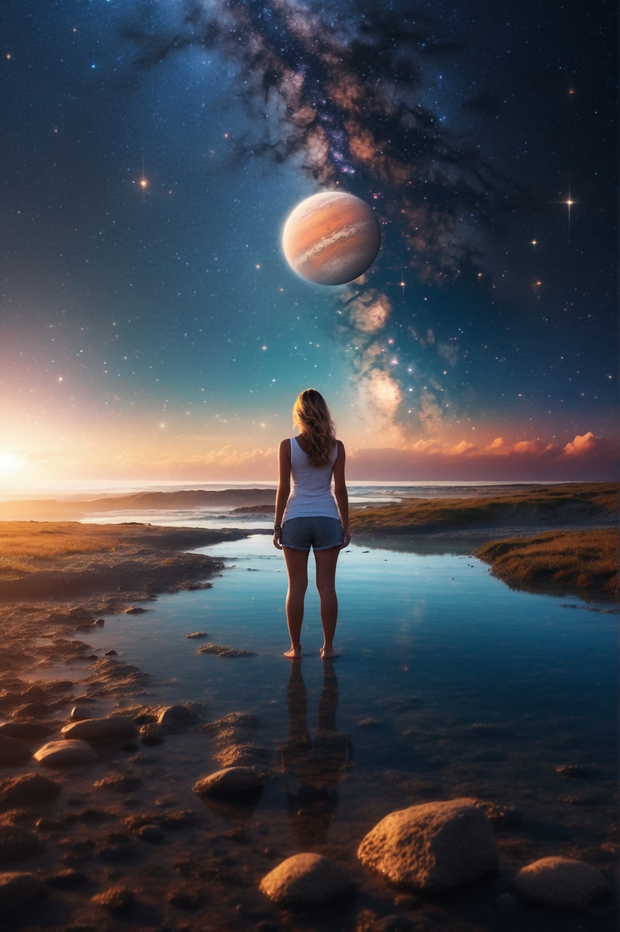 AI generated: An Universe where is all possible, every dream comes true, 