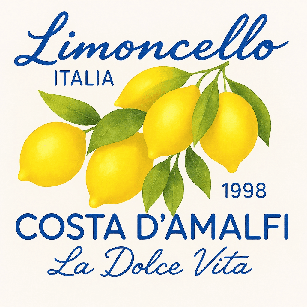 AI generated: A watercolor-style digital illustration featuring a vibrant bunch of ripe yellow lemons with green l...