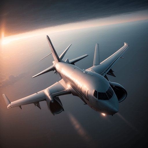 AI generated: Ultra realistic airplane photo, masterpiece, dramatic light, pale dawn, cinematic lighting, 4k, hype...