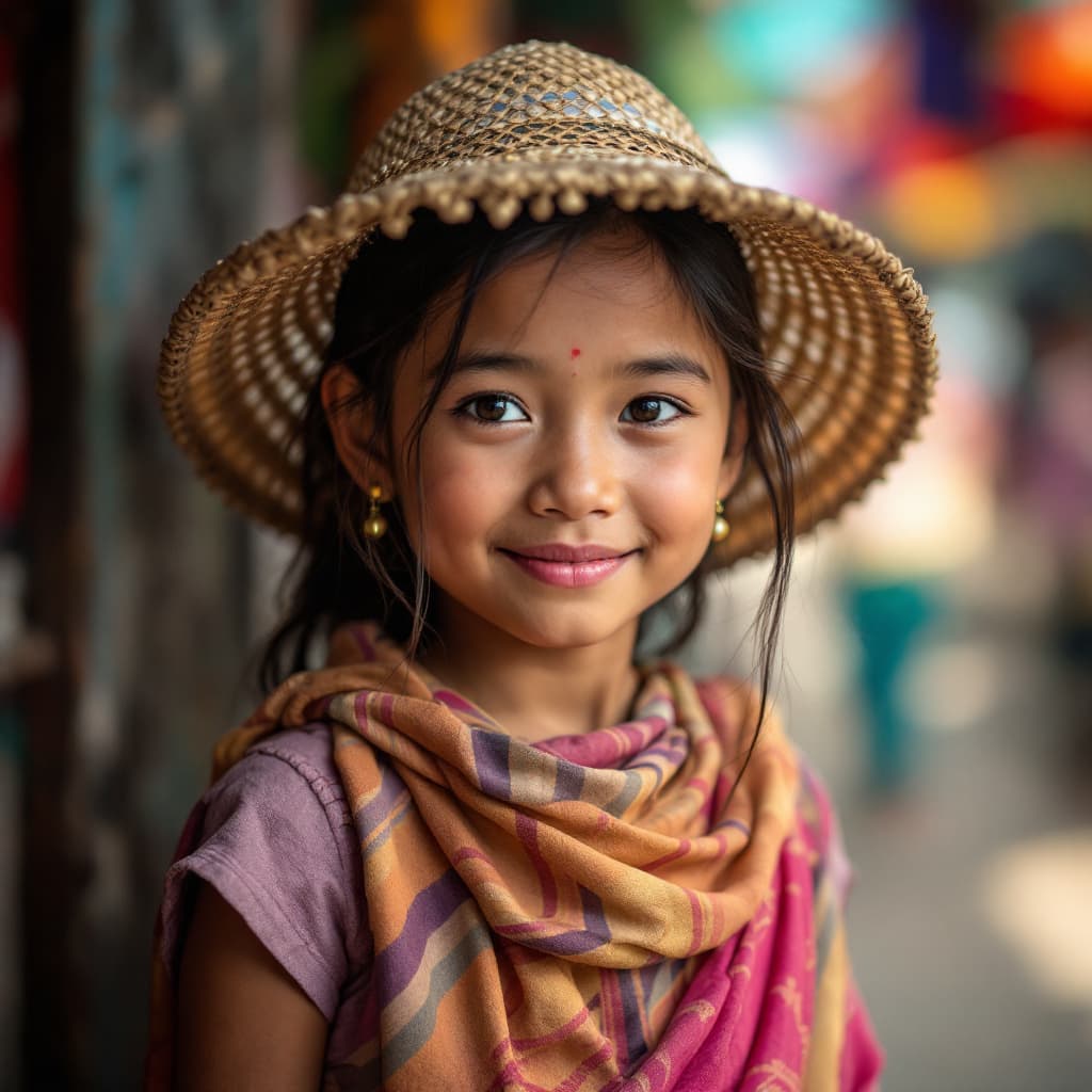 AI generated: Myanmar girl 