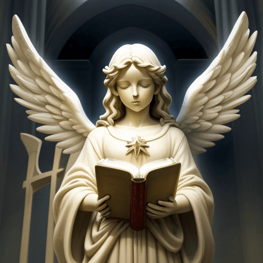 AI generated: create an angel  describe in to bible 