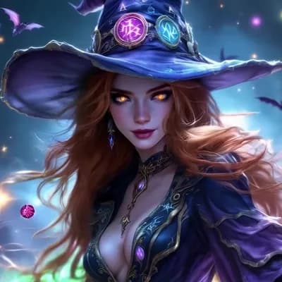 AI generated video: Full length elven fantasy, rough hand-painted sketch featuring images of worlds or mystical dimensio...