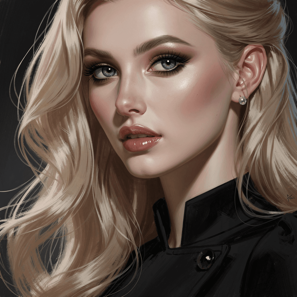 AI generated: Scarlett Johansson,highly detailed,artstation,smooth,sharp focus,8K,art by art by artgerm and greg r...
