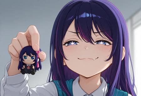 Frieren giving object with smug face (you can just give this kind of thing to men and they will be thrilled (meme))