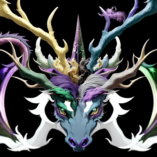 AI generated: Discord, the master of chaos, has a visually captivating appearance characterized by a chimera-like ...