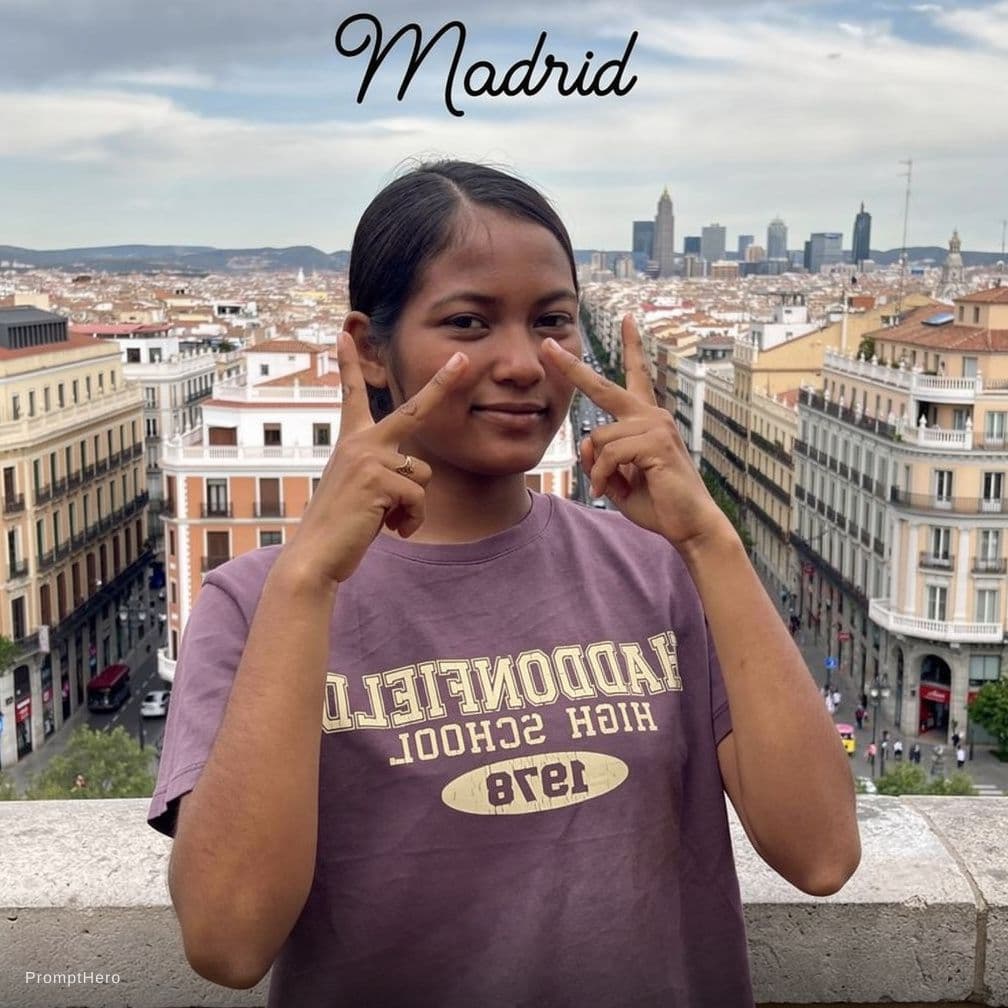 AI generated: Madrid 