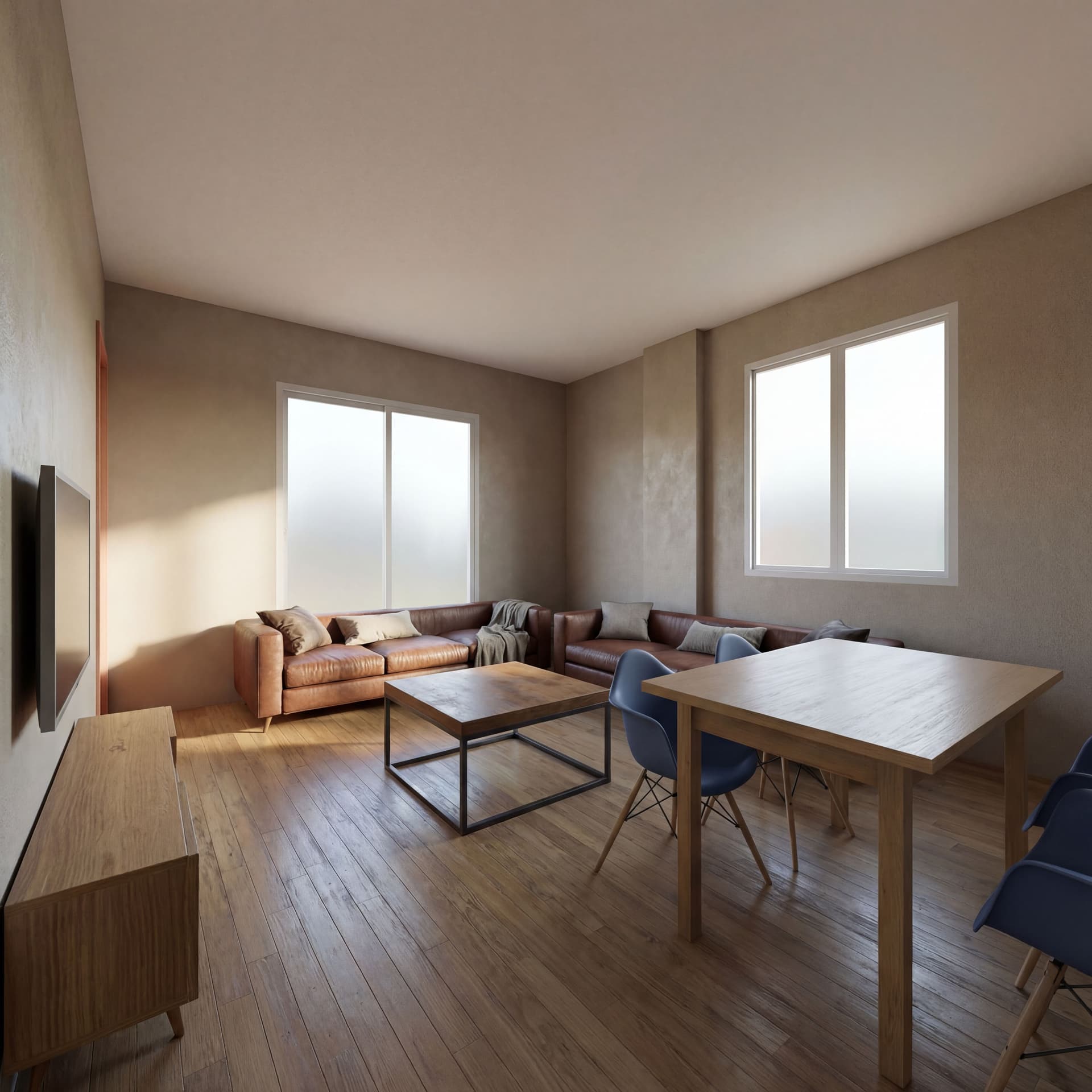 AI generated: real render