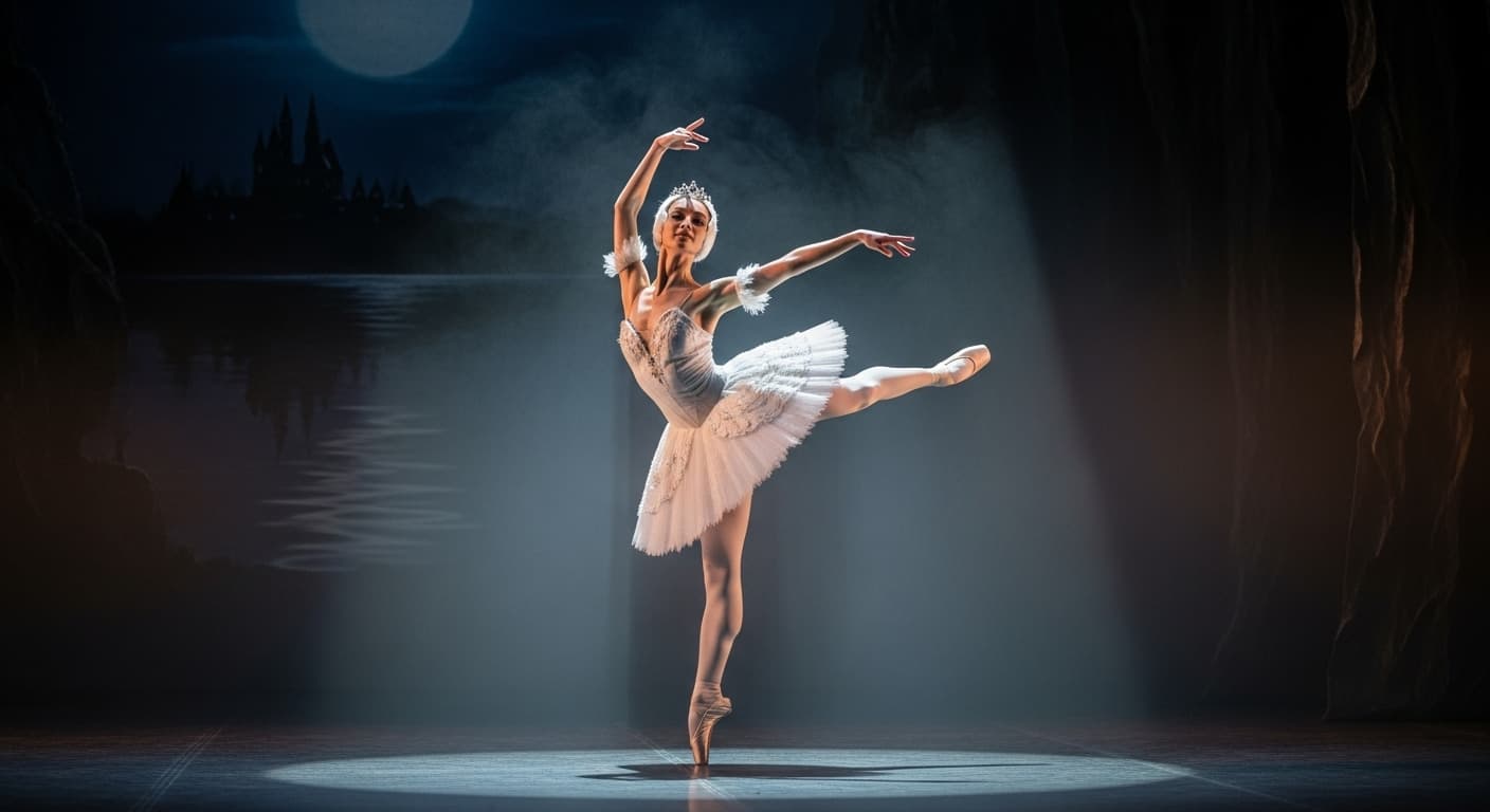 AI generated: Odette dancer