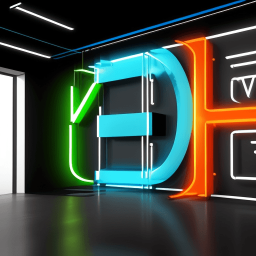 AI generated: "Design a striking typographic wall art piece with a bold, modern font that dominates the space. Use...