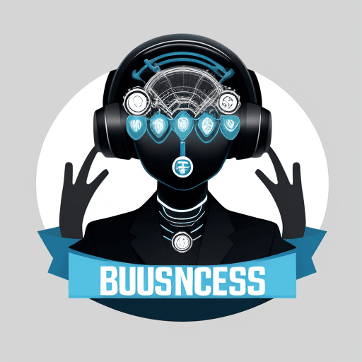 AI generated: Logo that combines these two subjects: business and AI