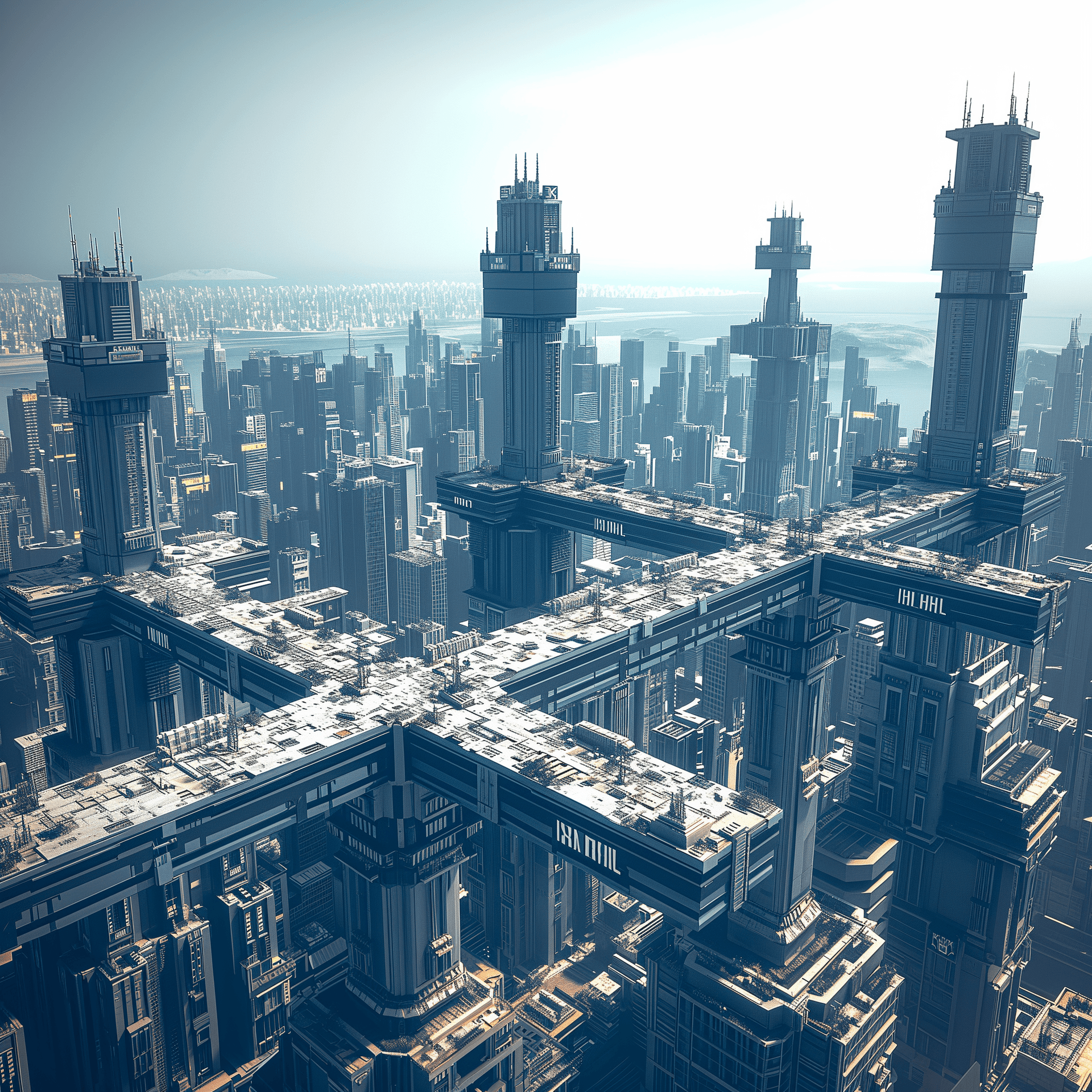 AI generated: alien ruins, sci fi, blurred, soft light, golden ration, far future --c 75 --v 6.0