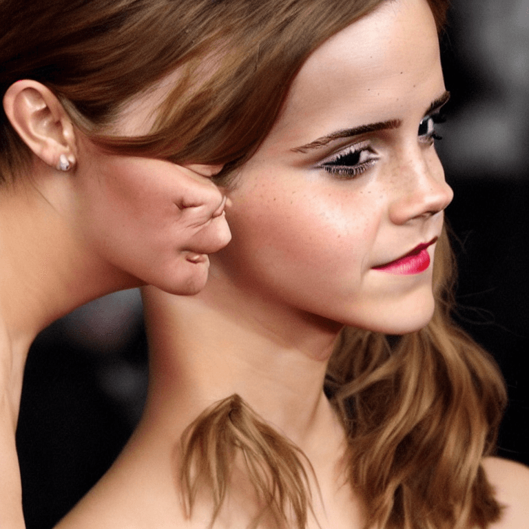AI generated: Emma watson