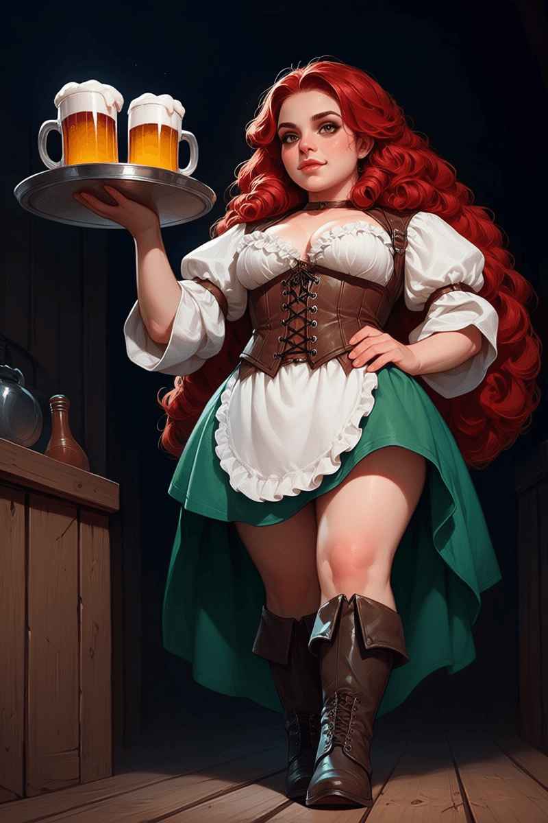 The Medieval Barmaid  Generator
