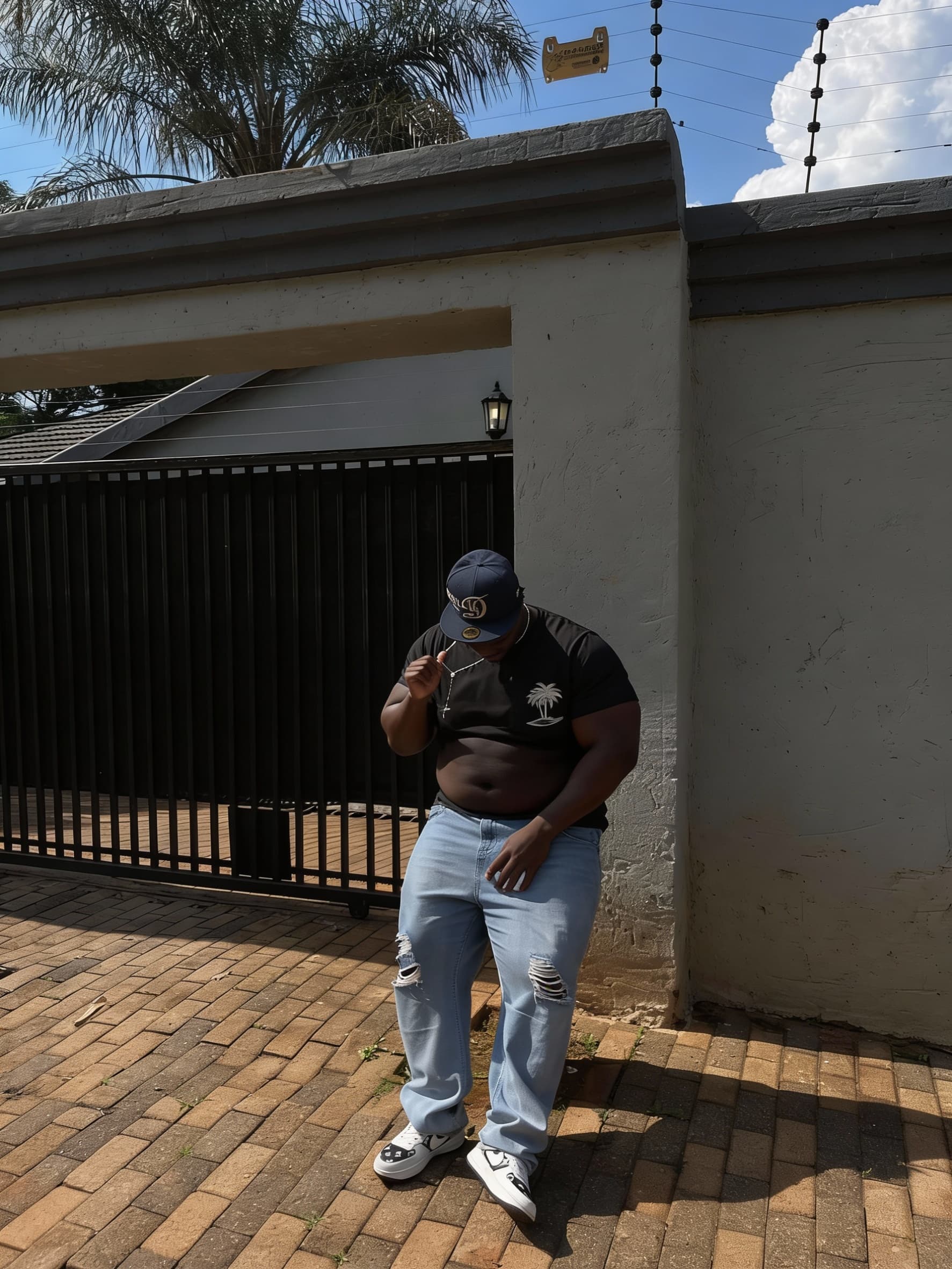 AI generated: Big and buff