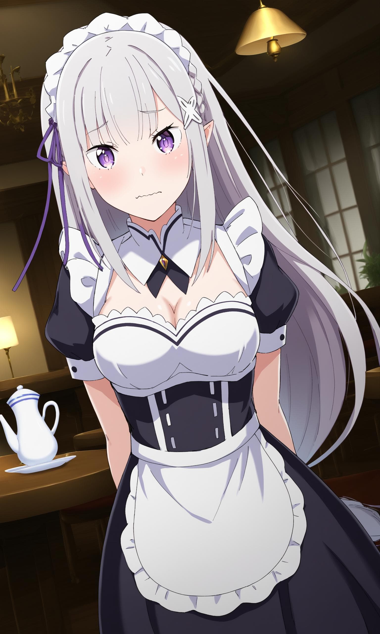 Emilia - (Re:Zero) Pony/Illustrious/NoobAI