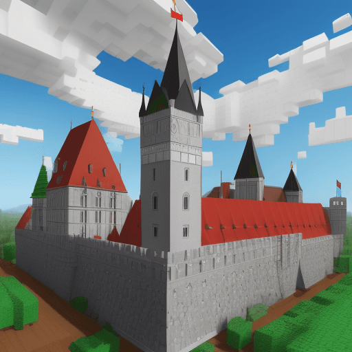 AI generated: hrdinka v hre roblox


