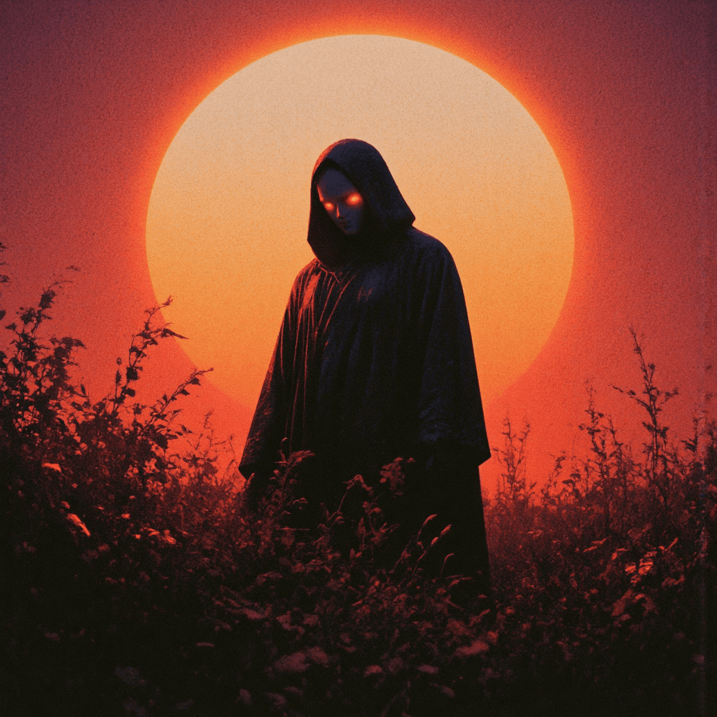 AI generated: Faith

Shiny they stand tall with blank eyes, silhouettes of death in the setting sun. Silence eve...