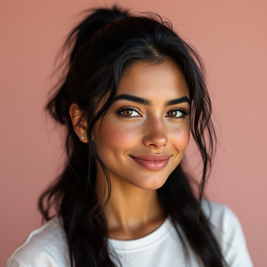 AI generated: 
Hyper-realistic Book Cover design of a pretty tanned Brazilian woman with a cute face who is 30 yea...