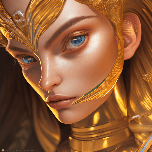 AI generated: Goddess close-up portrait ribcagel. bolsonaro head, sailor moon, brazil flag, intricate artwork . oc...