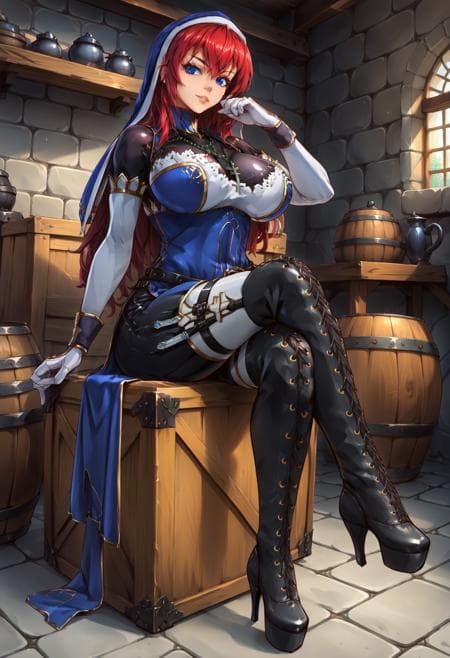 Battle Nun [Illustrious/PonyXL]