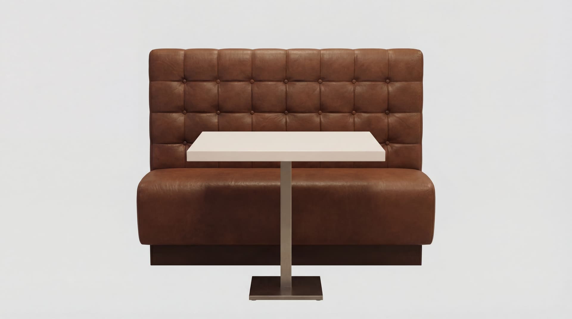 AI generated: i want to only see the built in chair with the stand phasing front view position.