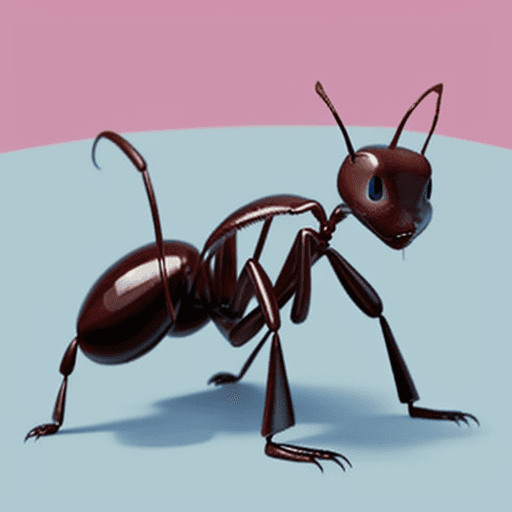 AI generated: cartoon ant