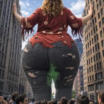 AI generated video: make her fart