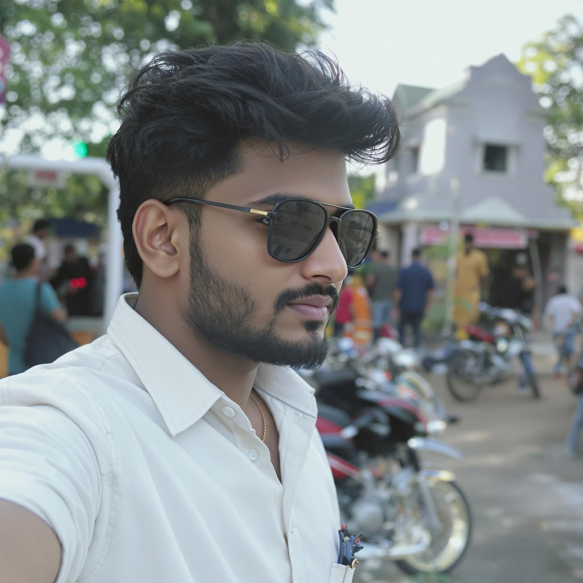 AI generated: indian instagram influencer