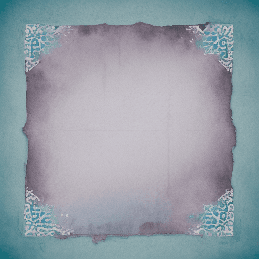 AI generated: Textura de fondo de acuarela color azul y purpura mezclados, grano y diseño de textura grunge vintag...