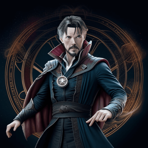 AI generated: ville a l'envers
doctor strange