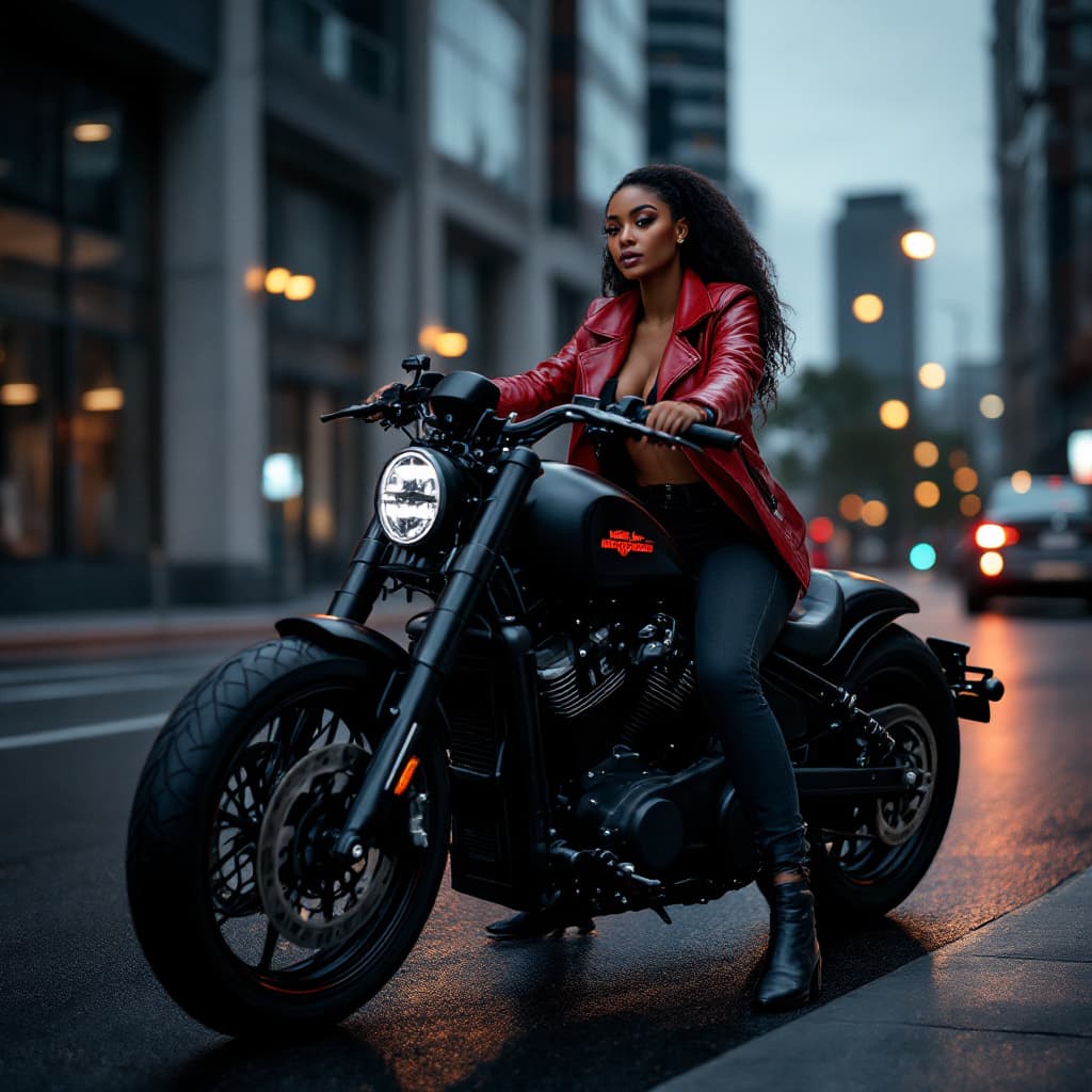 AI generated: Street photography, shot with a Canon EOS 5D Mark IV camera, Canon EF 85mm f/1.4L IS USM --ar 1:2 --...