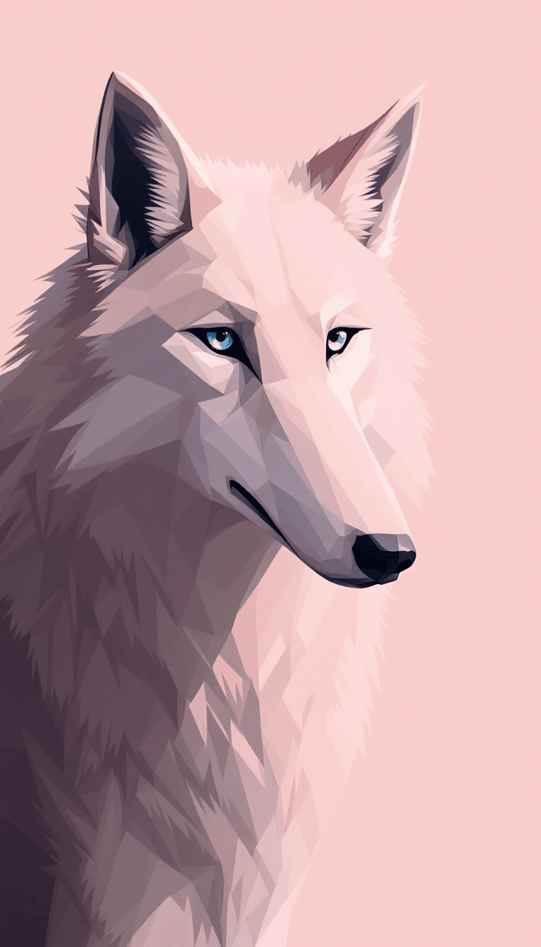 AI generated: anthropomorphic wolf, By Wes Anderson  --v 4 --q 2