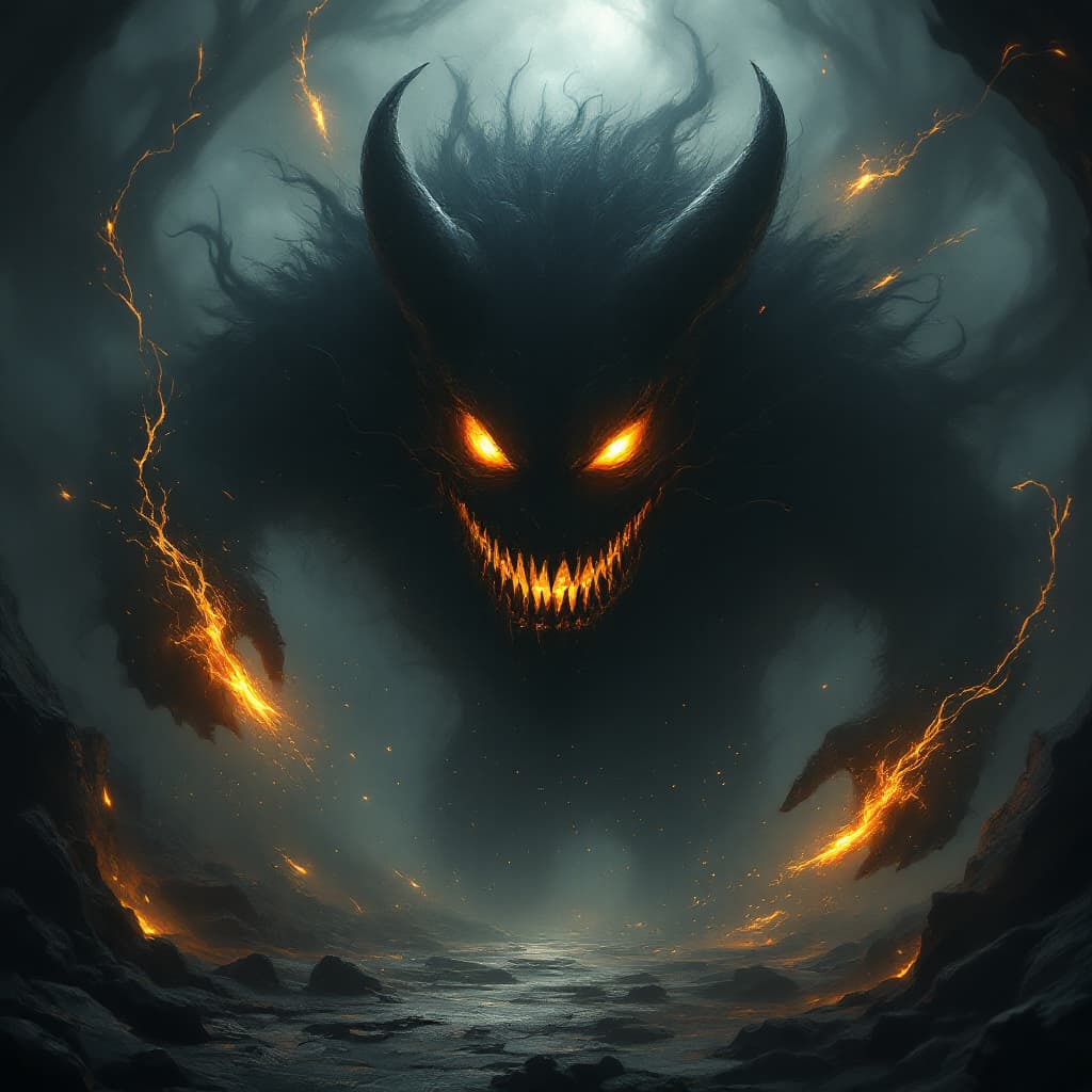AI generated: Dark Fantasy, Cinematic, High Contrast, Ethereal Divine Light, Horror Atmosphere, Gothic Aesthetic)...