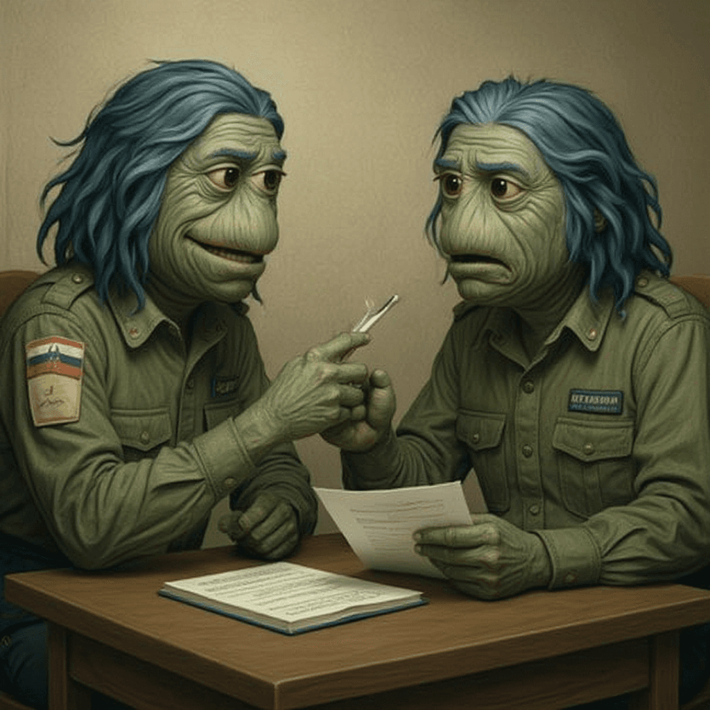 AI generated: can you make this character negotiating with a terrorist group from Somalia?