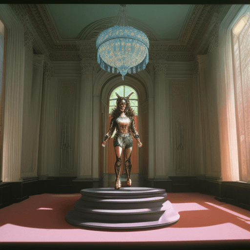 AI generated: in the style of post-'70s ego generation, photo taken with provia, grandeur of scale, rangercore, fu...