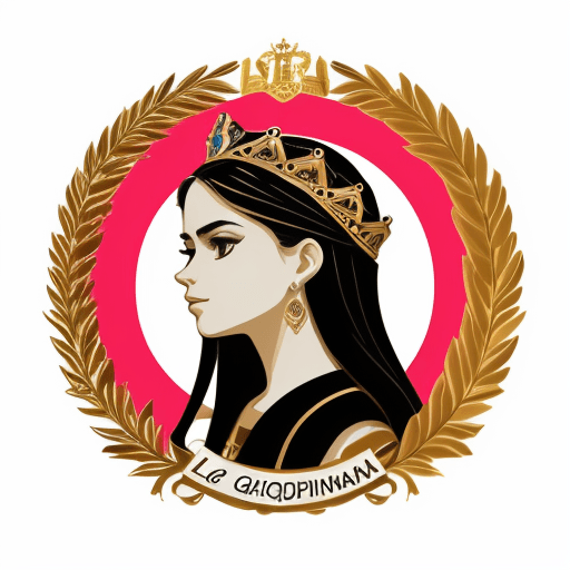 AI generated: crear logotipo de "mis 15 años guadalupe" elegante, profesional y minimalista