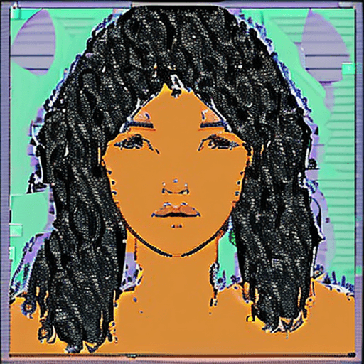 AI generated: An (18:1.3) year old  innocent looking (woman:1.1) with (dark:1.2) wavy hair is totally (naked:1.1) ...