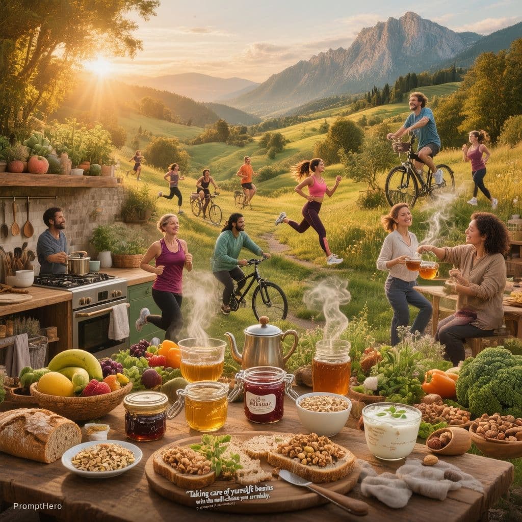 AI generated: Create a cinematic animated commercial inspired by premium Italian healthy food advertising, emotion...