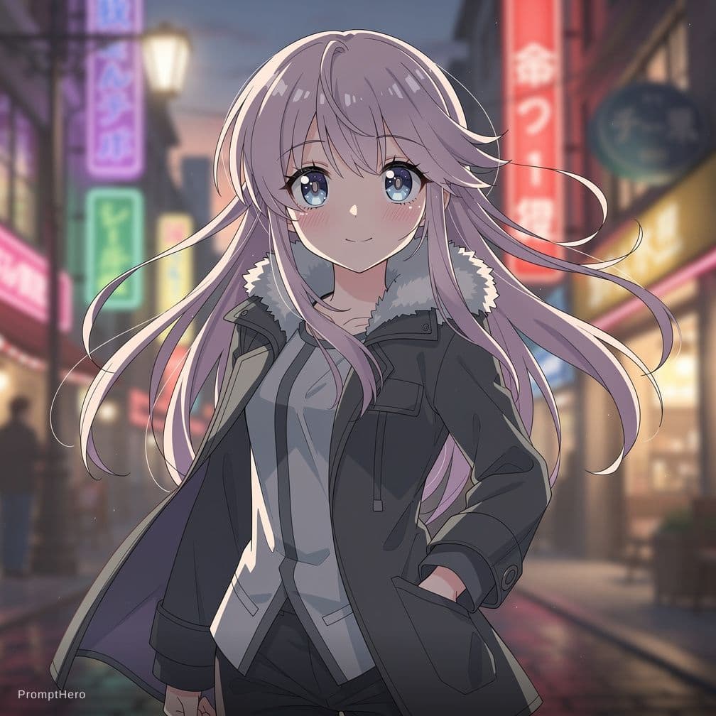 AI generated: Anime nu 
