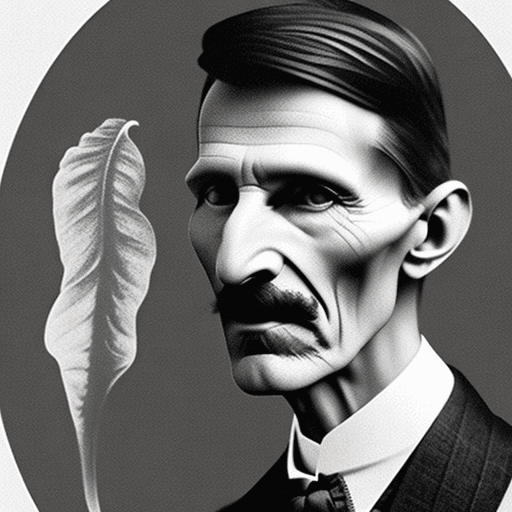 AI generated: nivel real hd nikola tesla