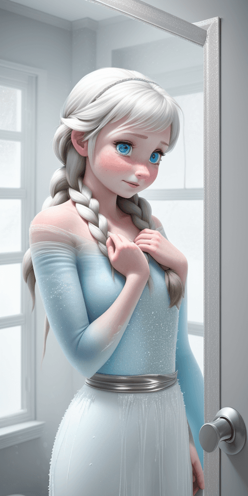 AI generated: _in_the_bathromm_kind hearted anna, Frozen