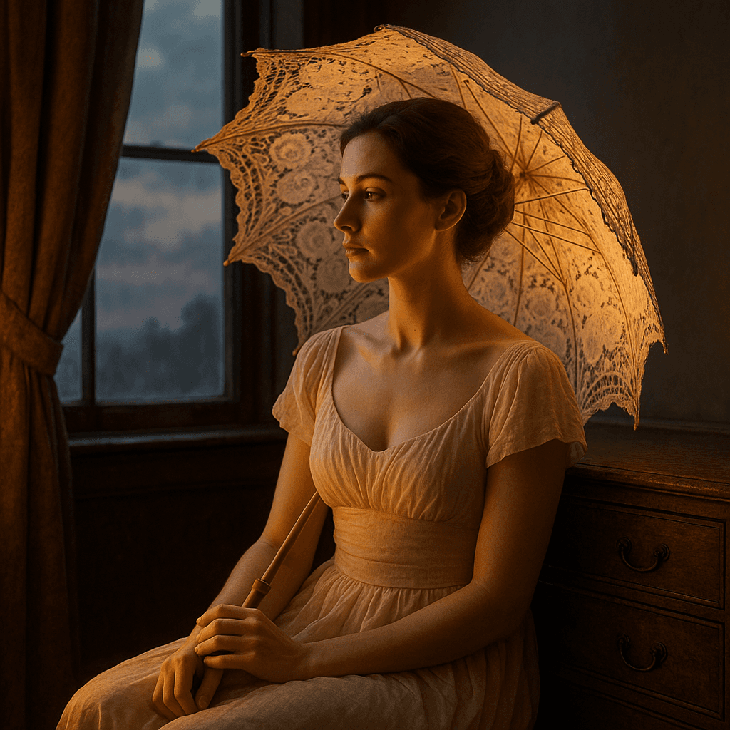 AI generated: In a softly illuminated room where daylight gently filters through gauzy curtains casting warm amber...