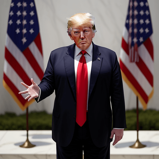 AI generated: trump