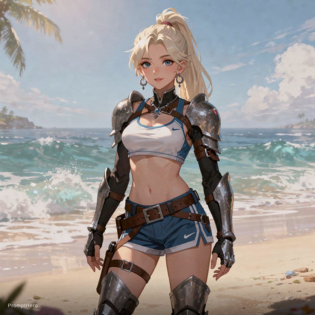 AI generated: Remove clothes and change into very thin g string 