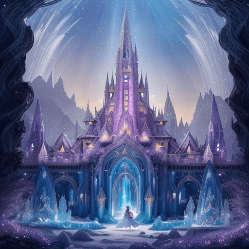 AI generated: Embark on a delightful escapade to the Crystal Empire, a place of wonder and enchantment. Imagine a ...