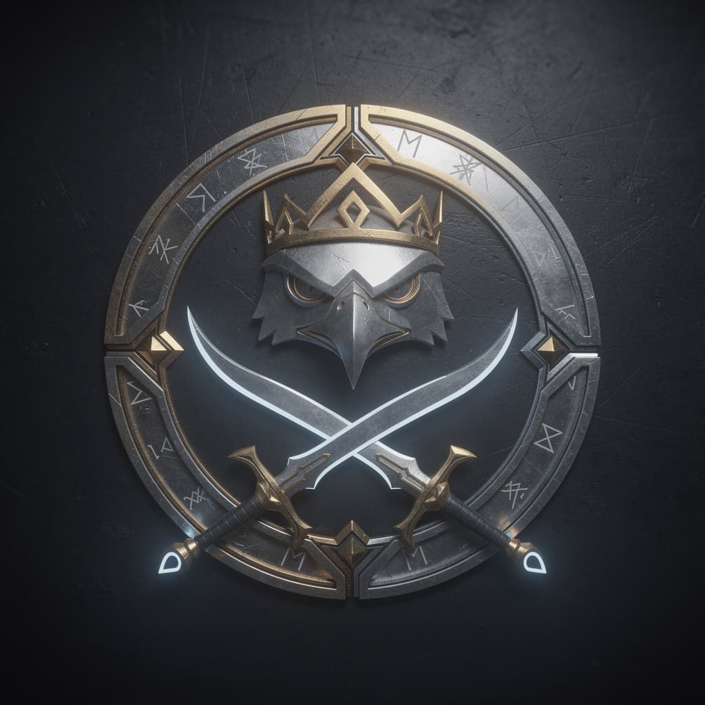 AI generated: Create a sigil for the Bounty Hunters.  
Unreal Engine 5, Ultra-realistic—intelligent, regal, harmon...